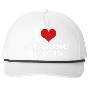 I Love Breaking Hearts Snapback Five-Panel Rope Hat