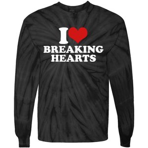 I Love Breaking Hearts Tie-Dye Long Sleeve Shirt