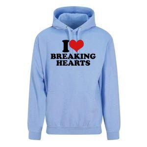 I Love Breaking Hearts Unisex Surf Hoodie