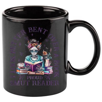 I Look Better Bent Over A Book Proud Smut Reader 11oz C Handle Ceramic Mug