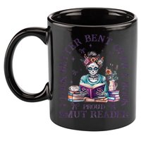 I Look Better Bent Over A Book Proud Smut Reader 11oz C Handle Ceramic Mug