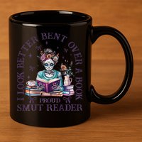 I Look Better Bent Over A Book Proud Smut Reader 11oz C Handle Ceramic Mug