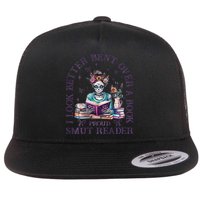 I Look Better Bent Over A Book Proud Smut Reader Flat Bill Trucker Hat