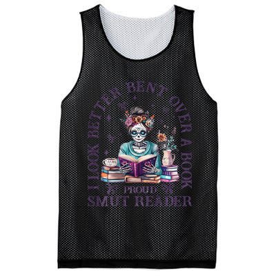 I Look Better Bent Over A Book Proud Smut Reader Mesh Reversible Basketball Jersey Tank