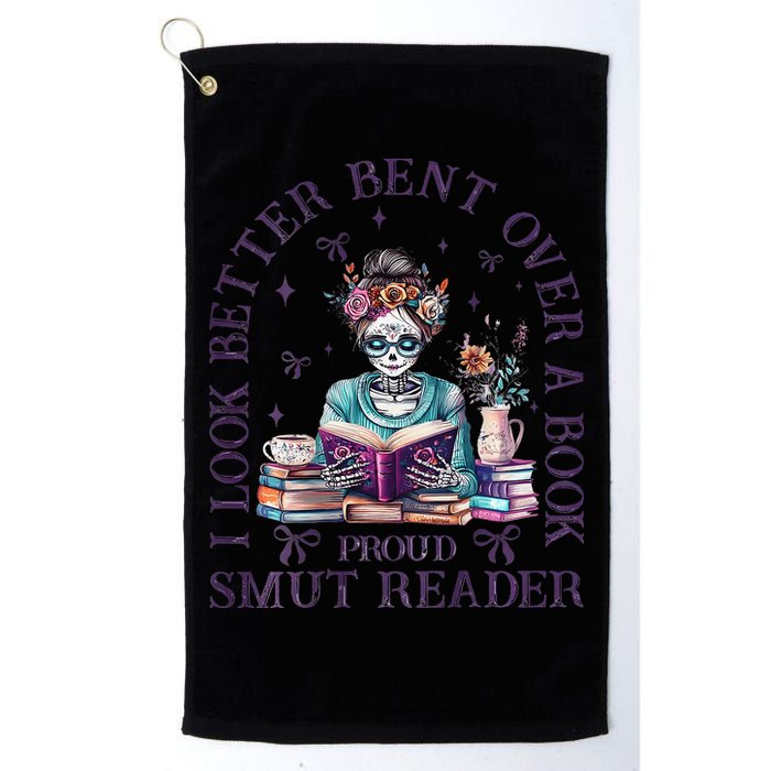 I Look Better Bent Over A Book Proud Smut Reader Golf Towel