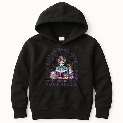 I Look Better Bent Over A Book Proud Smut Reader Kids Hoodie