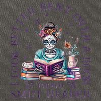 I Look Better Bent Over A Book Proud Smut Reader Cotton Canvas Backpack