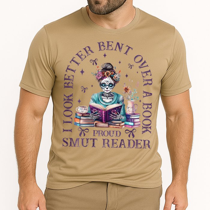 I Look Better Bent Over A Book Proud Smut Reader Cooling Performance Crew T-Shirt