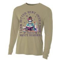 I Look Better Bent Over A Book Proud Smut Reader Cooling Performance Long Sleeve Crew