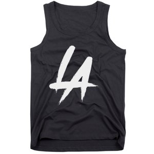 Interlocking La Brush Logo Los Angeles California Tank Top