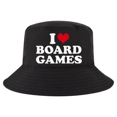 I Love Board Games Cool Comfort Performance Bucket Hat