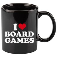 I Love Board Games 11oz C Handle Ceramic Mug