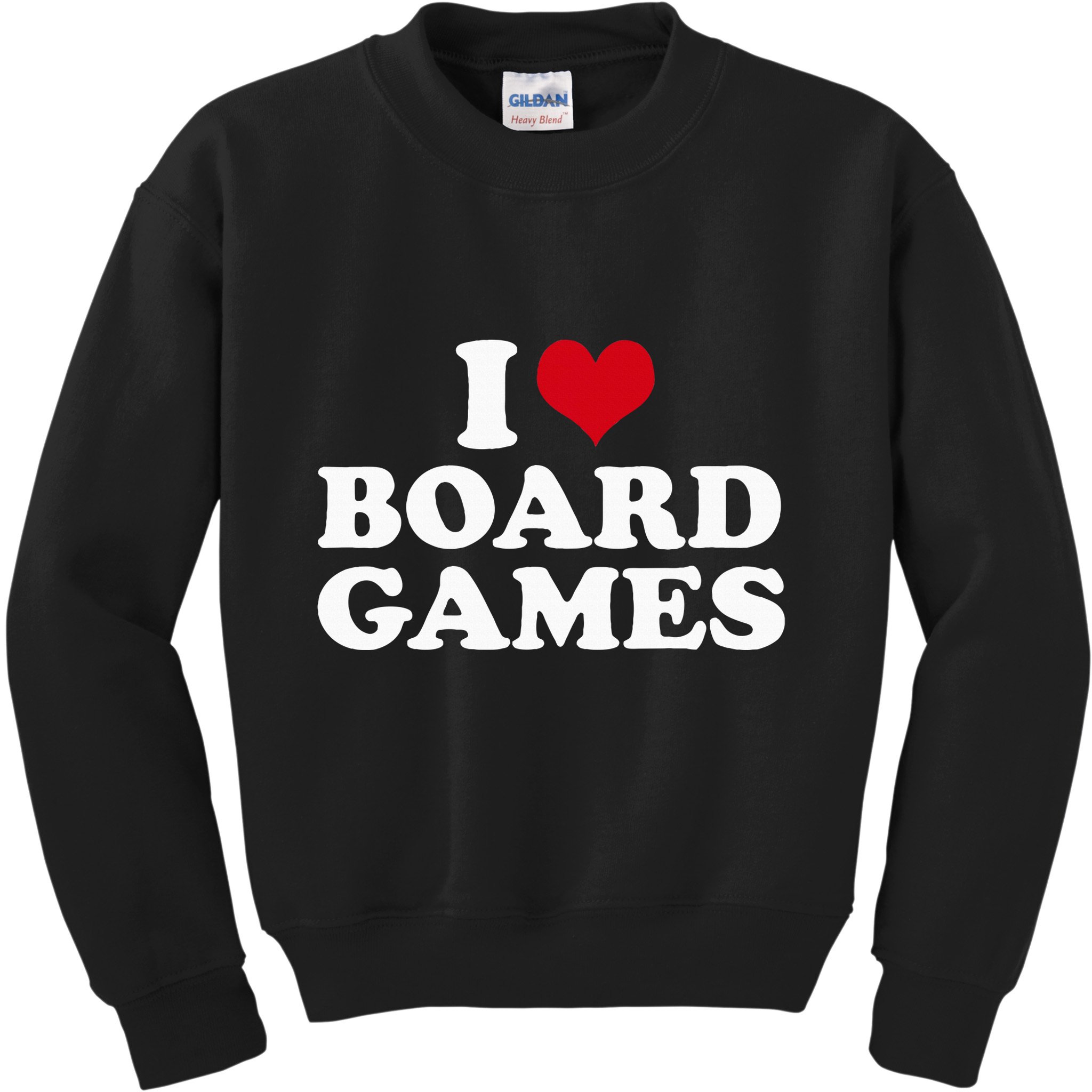 I Love Board Games Kids Sweatshirt