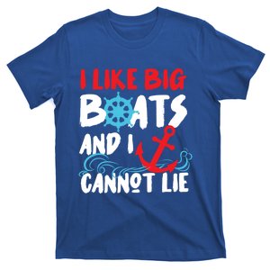 I Like Big Boats And I Can’T Lie Gift T-Shirt