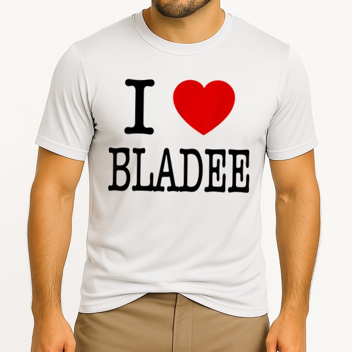 I Love Bladee Cooling Performance Crew T-Shirt