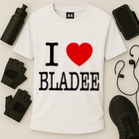 I Love Bladee Cooling Performance Crew T-Shirt