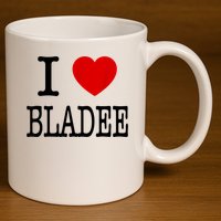 I Love Bladee 11oz C Handle Ceramic Mug