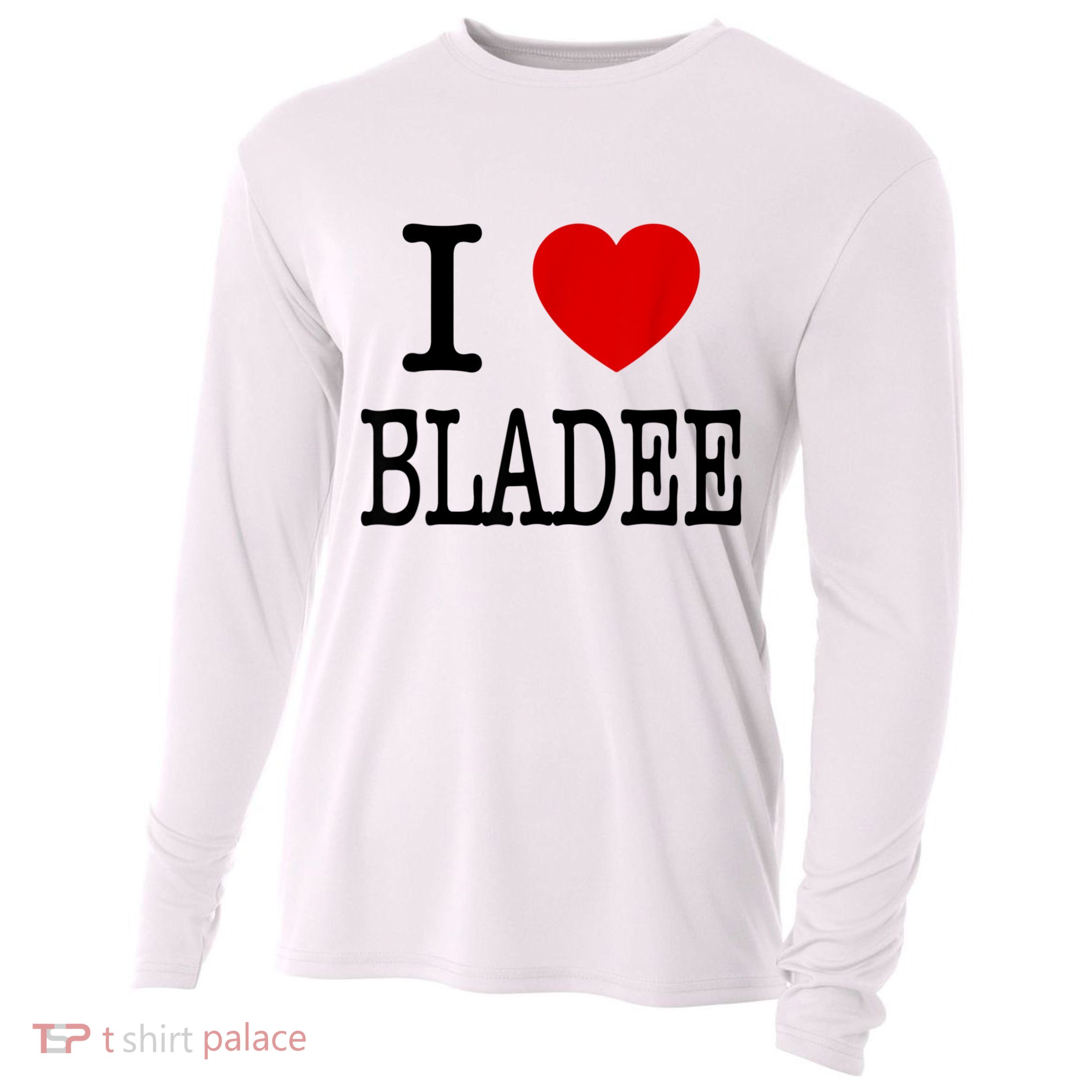 I Love Bladee Cooling Performance Long Sleeve Crew