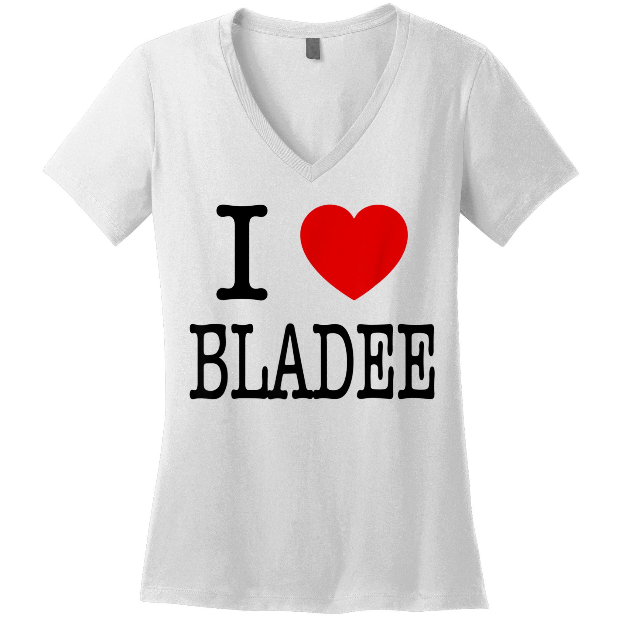 I Love Bladee Women's V-Neck T-Shirt