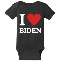 I Love Biden Baby Bodysuit