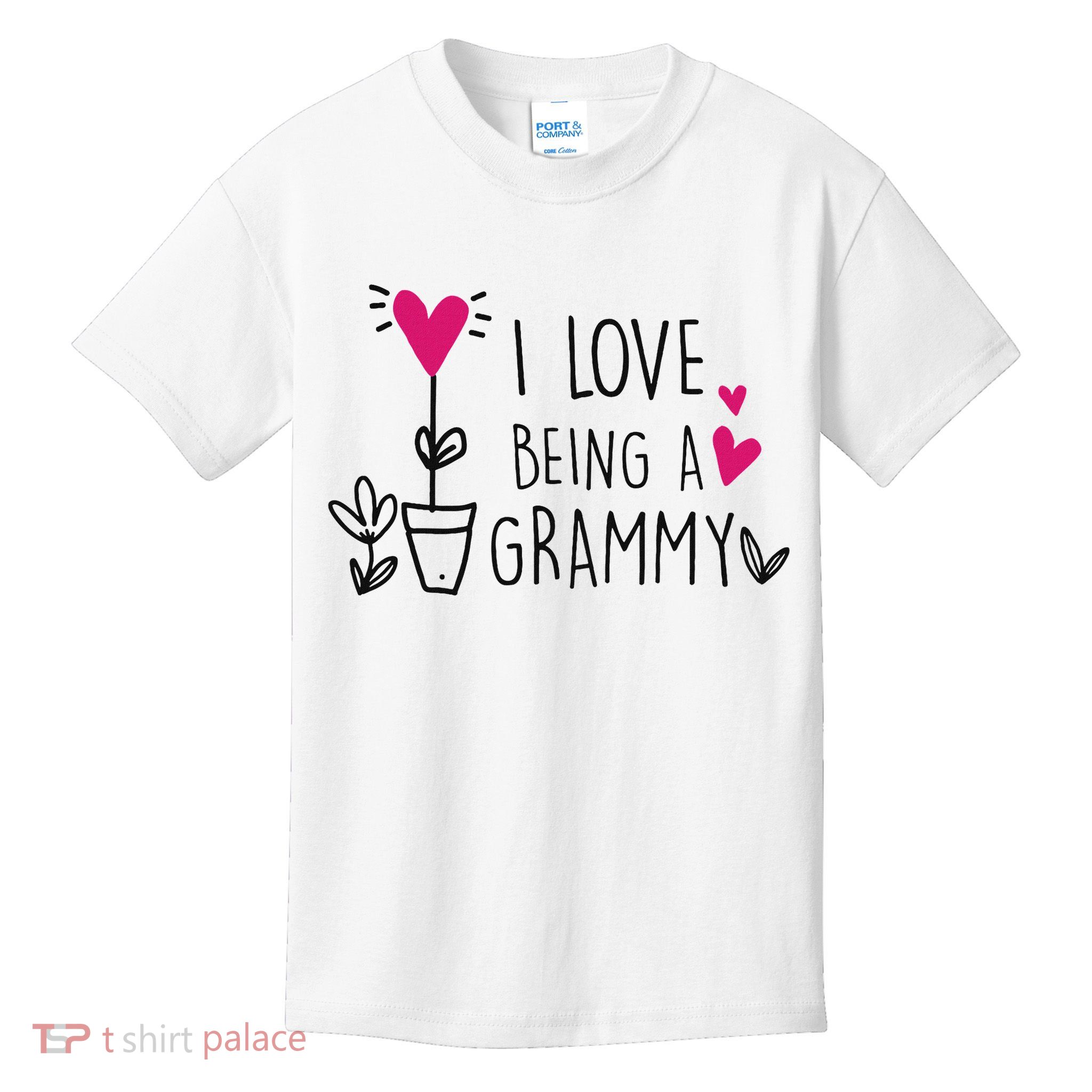 I Love Being A Grammy Inspirational Grandma Mothers Day Kids T-Shirt