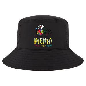 I Love Being Called Mema Sunflower Mothers Day Gift Cool Comfort Performance Bucket Hat