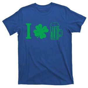 I Love Beer Funny St Patricks Day Irish Party Ing Gift T-Shirt