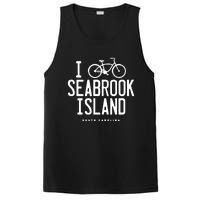 I Love Biking Graphic Seabrook Island South Carolina SC PosiCharge Competitor Tank