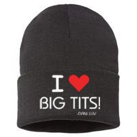 I Love Big Tits Dani Luv Sustainable Knit Beanie