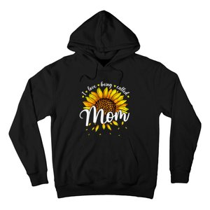 I Love being called Mom Cute Sunflower Wo Mothers Day Hoodie