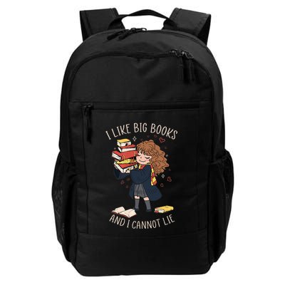 I Like Big Books And I Cannot Lie Reading Book Bookworm Daily Commute Backpack