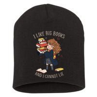 I Like Big Books And I Cannot Lie Reading Book Bookworm Short Acrylic Beanie