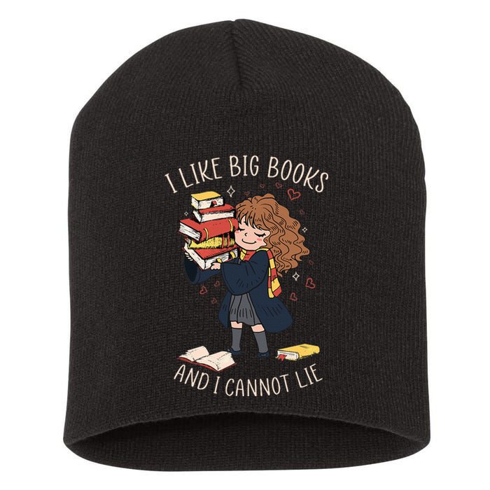 I Like Big Books And I Cannot Lie Reading Book Bookworm Short Acrylic Beanie