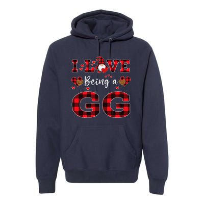 I Love Being A GG Gnome Valentine's Day GG Premium Hoodie