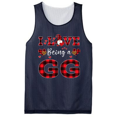 I Love Being A GG Gnome Valentine's Day GG Mesh Reversible Basketball Jersey Tank