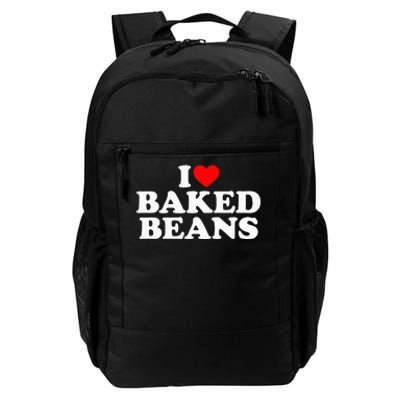 I Love Baked Beans I Heart Baked Beans Daily Commute Backpack