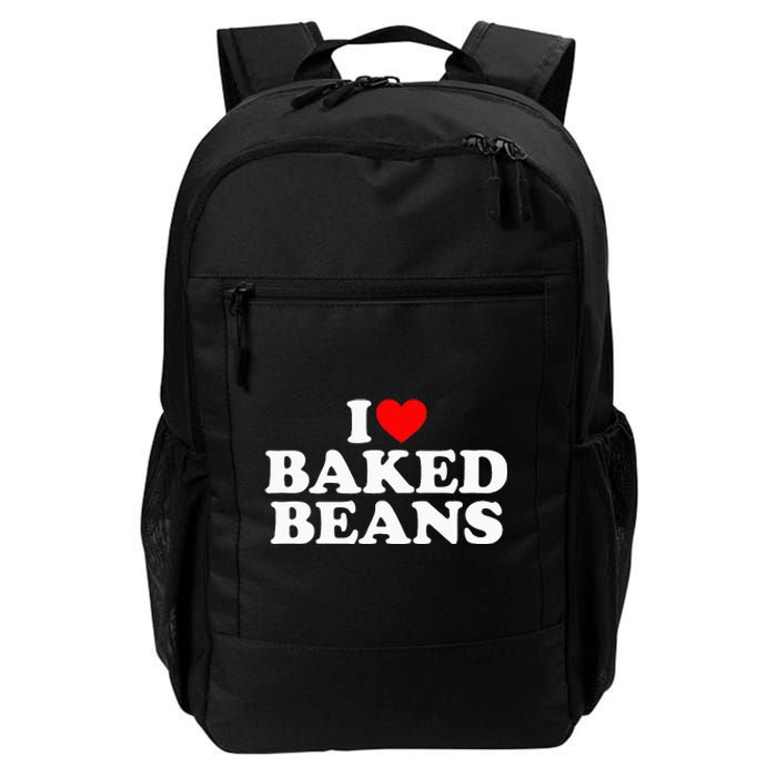 I Love Baked Beans I Heart Baked Beans Daily Commute Backpack