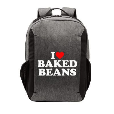 I Love Baked Beans I Heart Baked Beans Vector Backpack