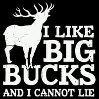 I Like Big Bucks And I Cannot Lie Deer Hunting Flexfit Unipanel Trucker Cap