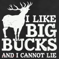 I Like Big Bucks And I Cannot Lie Deer Hunting Adult Drive Performance Visor