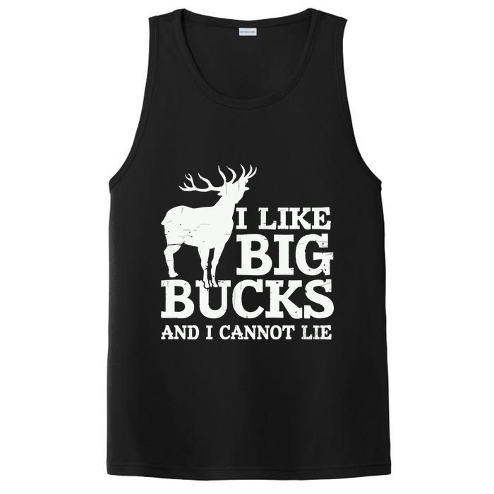 I Like Big Bucks And I Cannot Lie Deer Hunting PosiCharge Competitor Tank