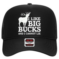 I Like Big Bucks And I Cannot Lie Deer Hunting Trucker Hat