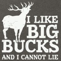 I Like Big Bucks And I Cannot Lie Deer Hunting Cotton Canvas Backpack