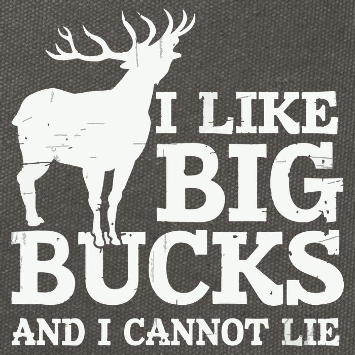 I Like Big Bucks And I Cannot Lie Deer Hunting Cotton Canvas Backpack
