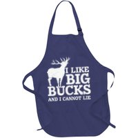 I Like Big Bucks And I Cannot Lie Deer Hunting Apron