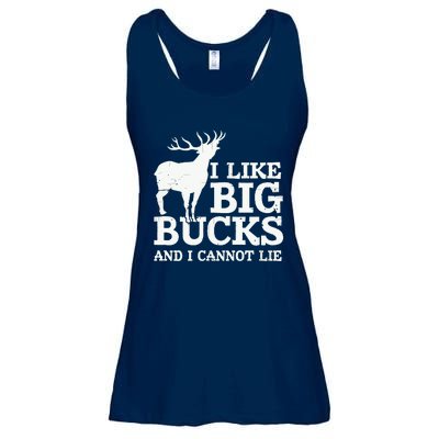 I Like Big Bucks And I Cannot Lie Deer Hunting Ladies Essential Flowy Tank