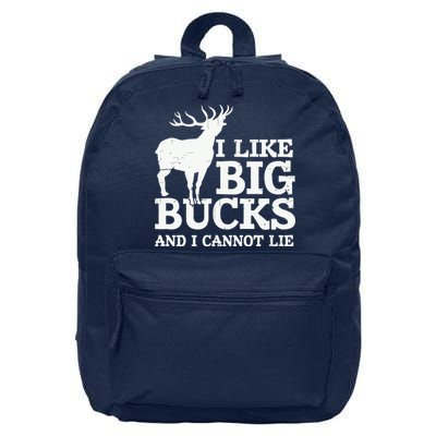 I Like Big Bucks And I Cannot Lie Deer Hunting 16 in Basic Backpack