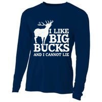 I Like Big Bucks And I Cannot Lie Deer Hunting Cooling Performance Long Sleeve Crew