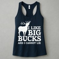 I Like Big Bucks And I Cannot Lie Deer Hunting Womens Tank Top