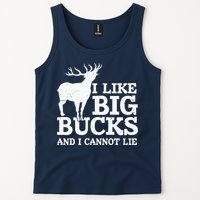 I Like Big Bucks And I Cannot Lie Deer Hunting Tank Top